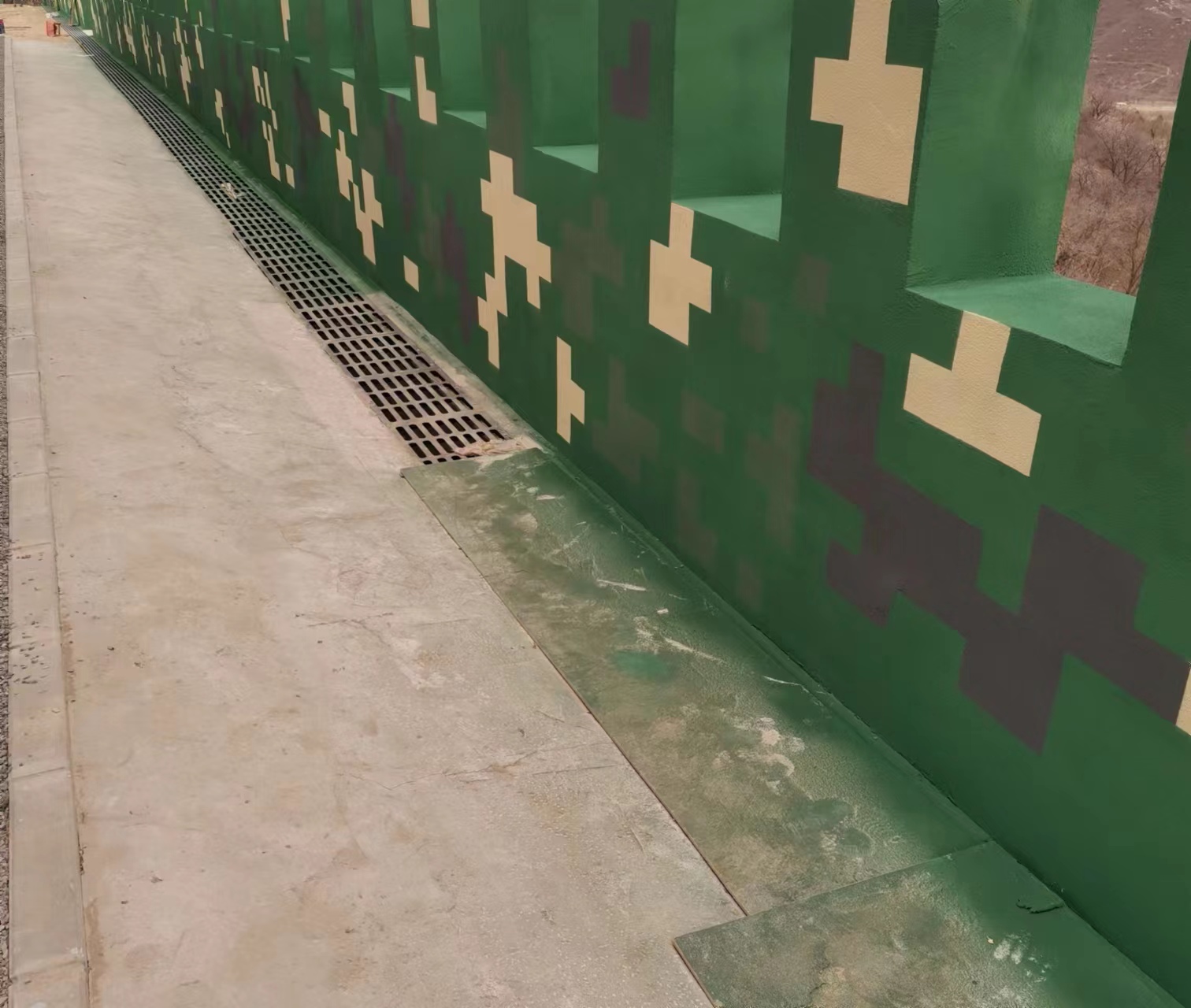 莆田围墙迷彩喷涂,数迷彩漆